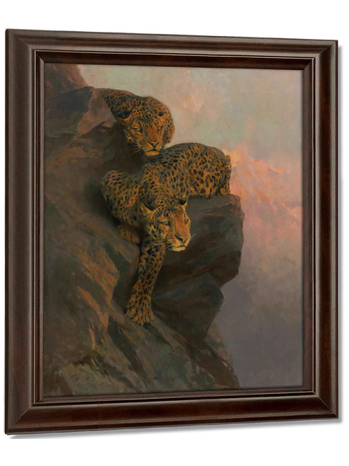 Leopards On The Lookout by Arthur Wardle