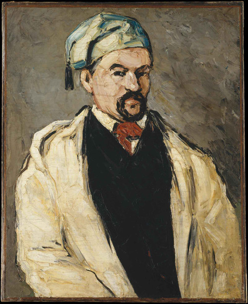 Lhomme Au Bonnet De Coton by Paul Cezanne