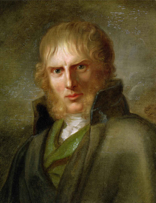 Portrait Of Caspar David Friedrich by Caspar David Friedrich