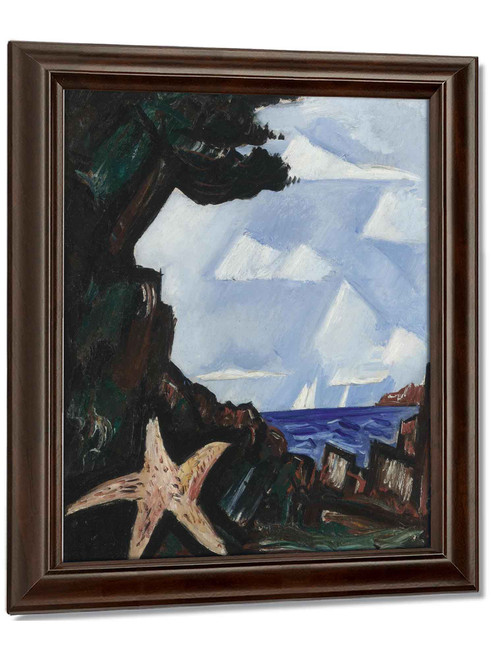 Sea View Starfish New England by Marsden Hartley