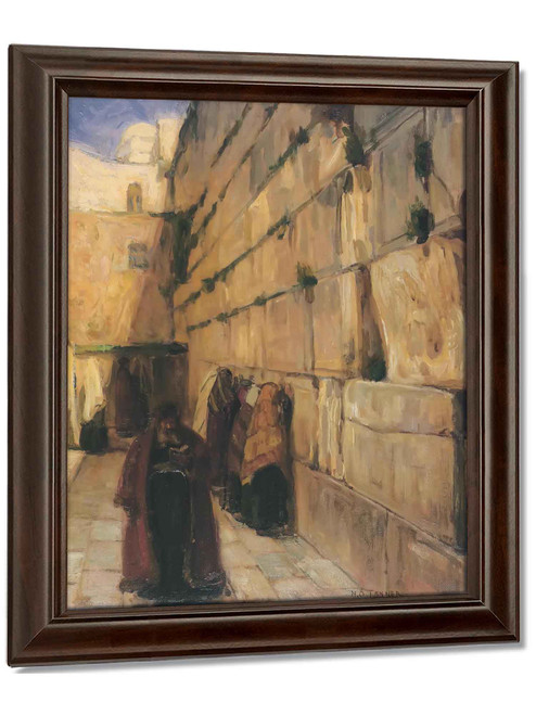 Study For Jews In A Wailing Place by Henry Ossawa Tanner