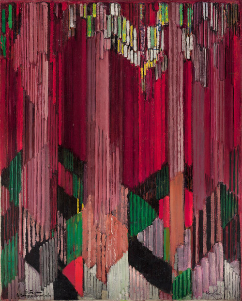Study For The Language Of Verticals 1911 by Frantisek Kupka
