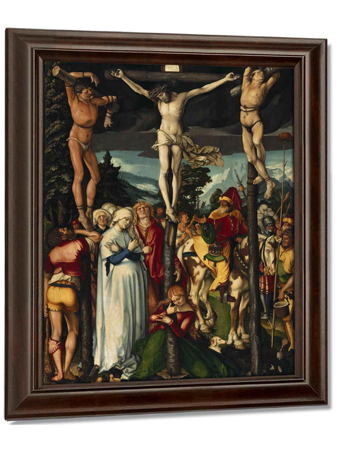 The Crucifixion Of Christ by Hans Baldung Grien The Crucifixion Of Christ by Hans Baldung Grien