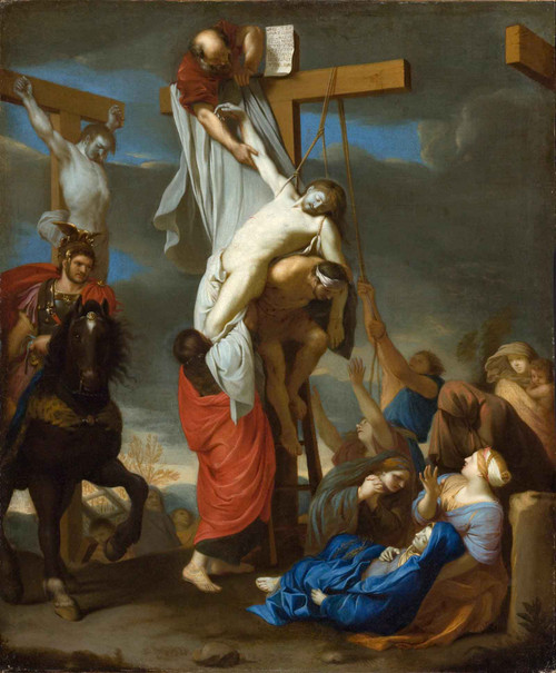 The Descent From The Cross by Charles Le Brun