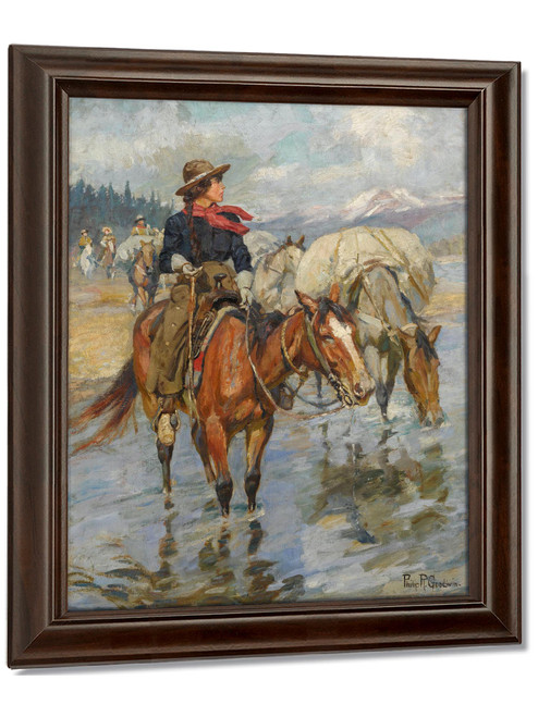 The Golden Girl Of The West by Philip R Goodwin