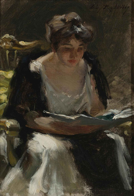 The Reader by Irving Ramsey Wiles