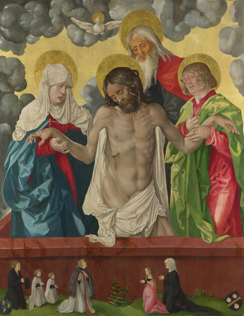 The Trinity And Mystic Pietà by Hans Baldung Grien