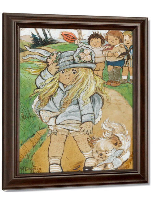 The Windy Day2 by Grace G Drayton