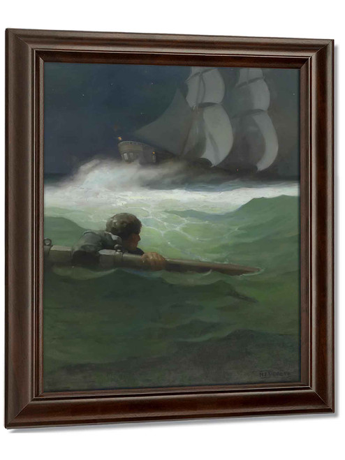 The Wreck Of The Covenant by Nc Wyeth