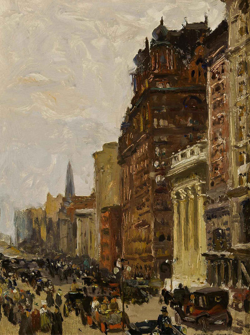 Waldorf Astoria New York C 1908 by Colin Campbell Cooper