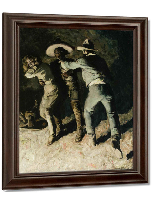 Western Story Illustration by Maynard Dixon