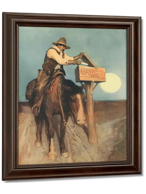 Where The Mail Goes Cream Of Wheat Goes by Nc Wyeth