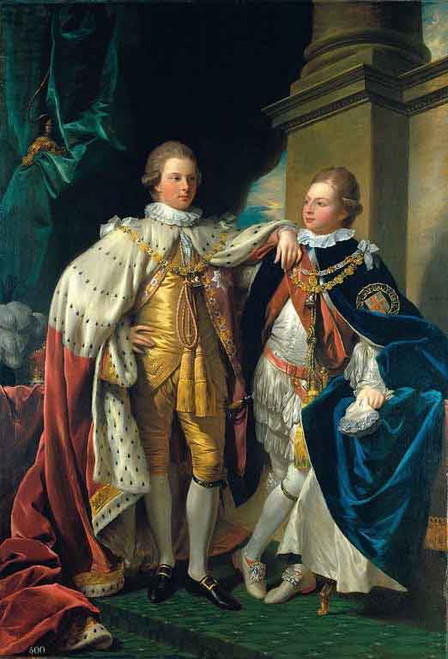 George Iv, When Prince Of Wales, With Frederick, Duke Of York,, Whn Prince Frederick By Benjamin West American1738 1820