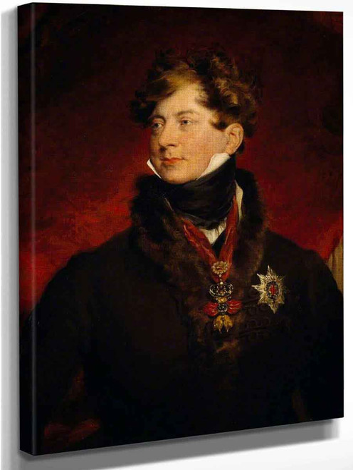 George Iv  Reigned As Regent  And As King  By Sir Thomas Lawrence