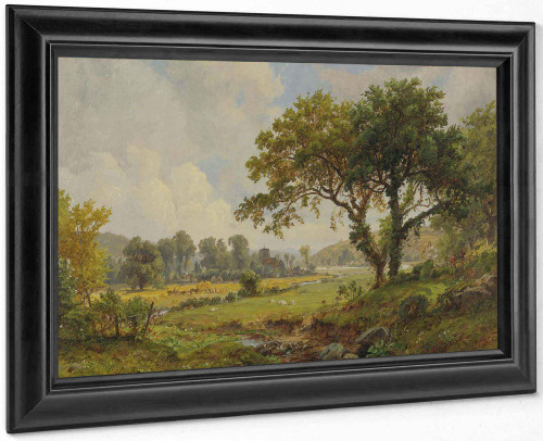 Haying Time by Jasper Francis Cropsey