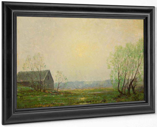 Landscape With Cabin by Julian Onderdonk