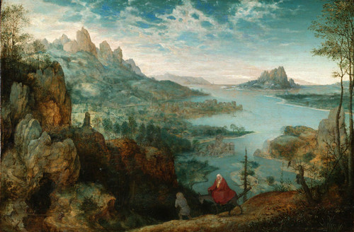 Landscape With The Flight Into Egypt by Pieter Bruegel The Elder