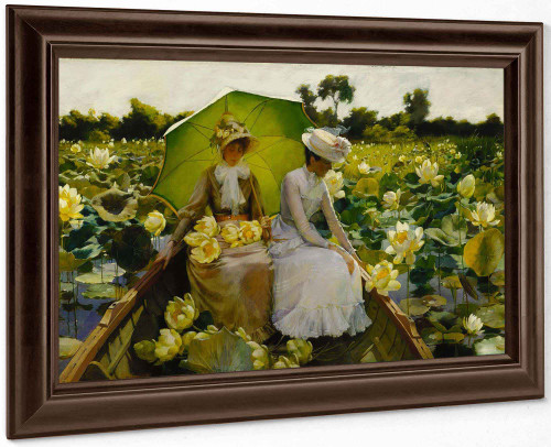 Lotus Liliesa by Charles Courtney Curran