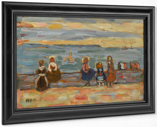 St Malo by Maurice Brazil Prendergast
