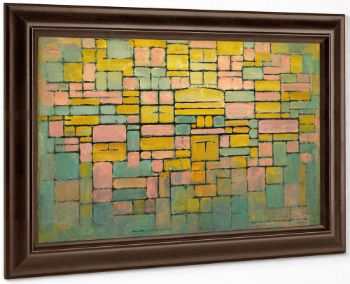 Tableau No 2 With Red Blue Black And Gray by Peit Mondrian