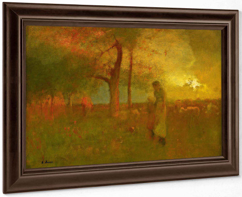 The Passing Storm by George Inness