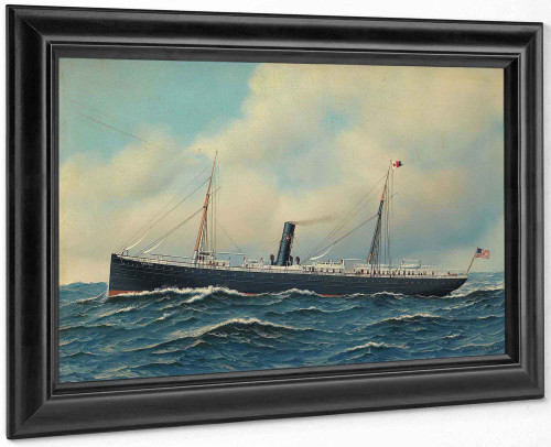 The Steamship Concho 1904 by Antonio Jacobsen