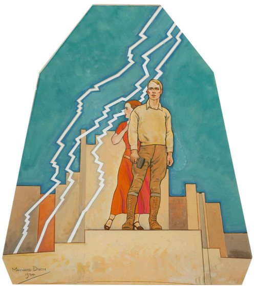 Modern Man And Woman 1934 by Maynard Dixon