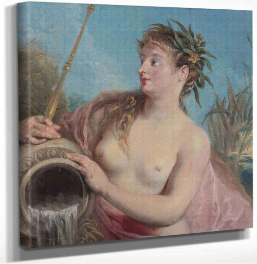 Nymphe De Fontaine by Jean Antoine Watteau