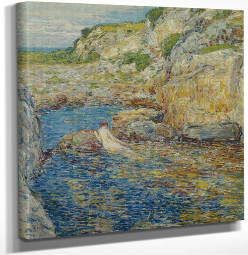 Rockweed Pool by Childe Hassam
