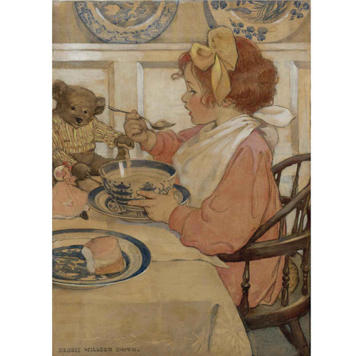 Then The Epicure (The Third Age) by Jessie Willcox Smith