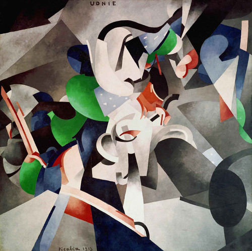 Udnie Young American Girl 1913 By Francis Picabia by Francis Picabia