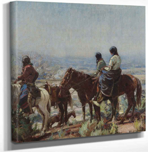 Watching The Race by Benjamin Chambers Brown