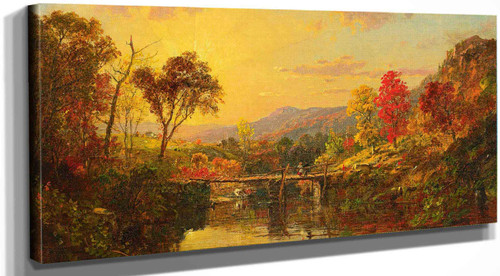 Study For Ramapo Valley by Jasper Francis Cropsey