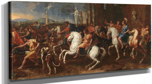The Hunt Of Meleager by Nicholas Poussin