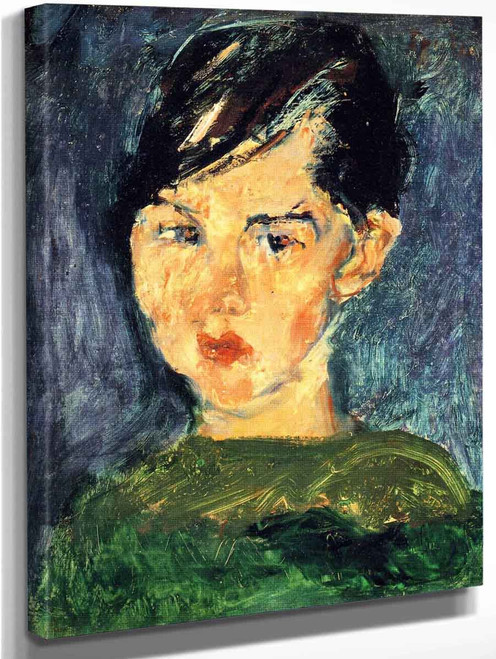 Girl In Green By Chaim Soutine