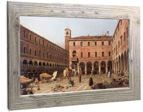 Campo Di Rialto Canaletto