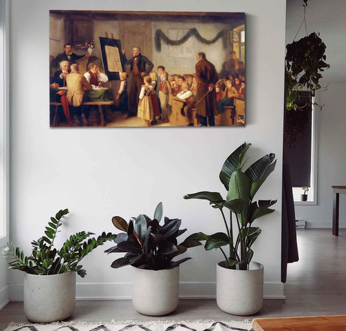 Das Schulexamen Albert Anker