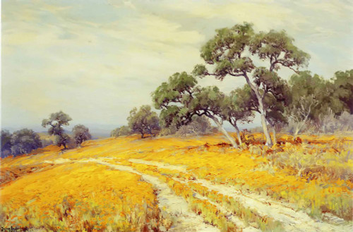 Landscape With Coreopsis Julian Onderdonk