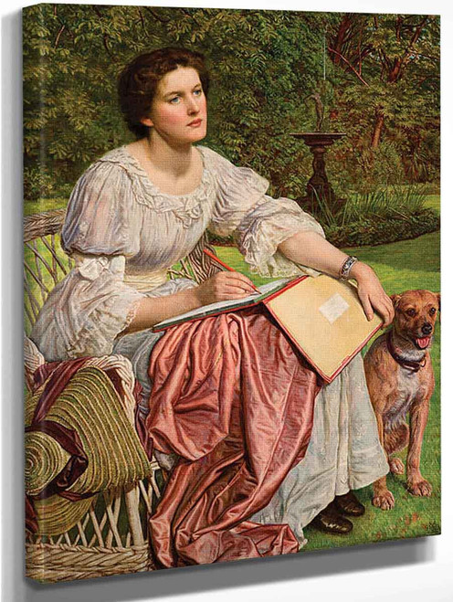 Gladys M Holman Hunt By William Holman Hunt