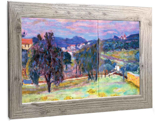 Pierre Bonnard、PAYSAGE VIOLET、海外版超希少レゾネ Purple Landscape Pierre Bonnard