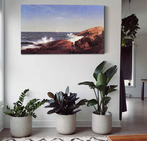 Rocks At Narragansett William Stanley Haseltine