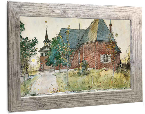 The Old Church Carl Larsson