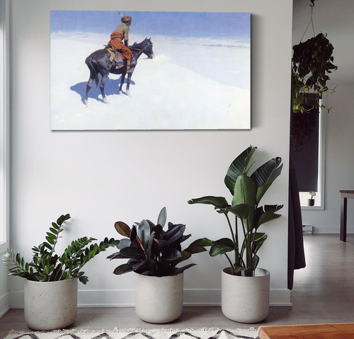 The Scout Friends Or Enemies Frederic Remington