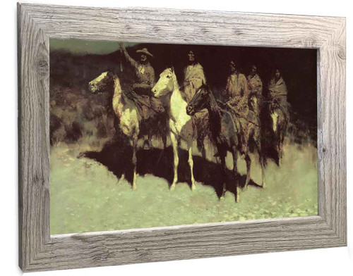 Who Comes There Frederic Remington