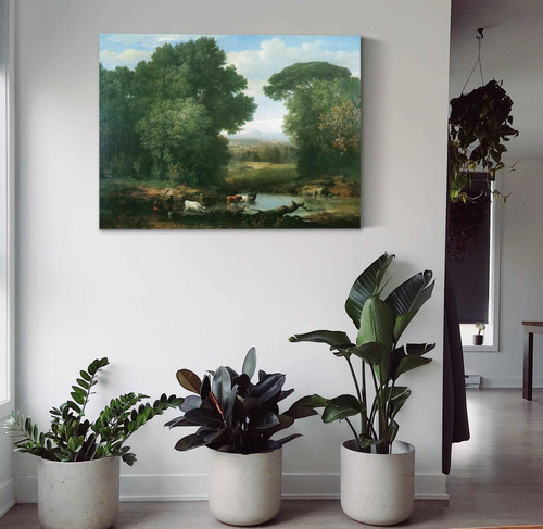 A Bit Of The Roman Aqueduct George Inness