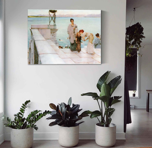 A Kiss Sir Lawrence Alma Tadema