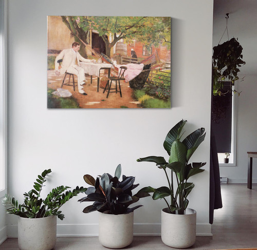 A Summer Afternoon In Holland William Merritt Chase