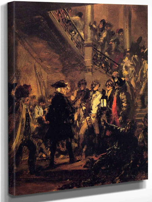 Good Evening, Gentlemen!  By Adolph Von Menzel By Adolph Von Menzel