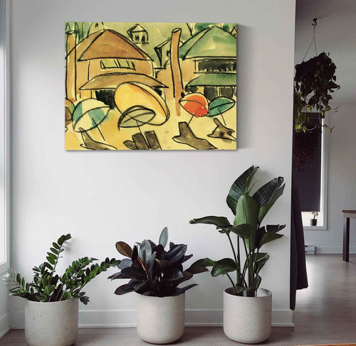 Beach Umbrellas Arthur Dove