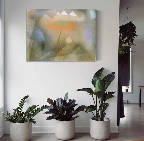 Bird Wandering Off Paul Klee